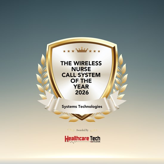 Cannot view this image? Visit: https://images.newsfilecorp.com/files/10373/298556_the%20wireless%20nurse%20call%20system%20of%20the%20year%202026%20systems%20technologies_550.jpg