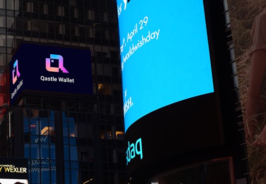 Cannot view this image? Visit: https://images.newsfilecorp.com/files/11242/270709_qastle-times-square_1_550.jpg