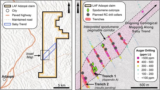 Cannot view this image? Visit: https://images.newsfilecorp.com/files/11554/294037_lithiumafrica2_550.jpg