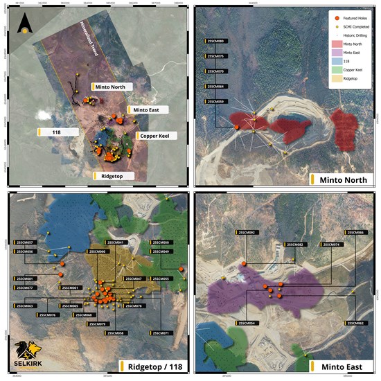 Cannot view this image? Visit: https://images.newsfilecorp.com/files/11605/289854_featured_holes_multiview_v4_figure%201_550.jpg