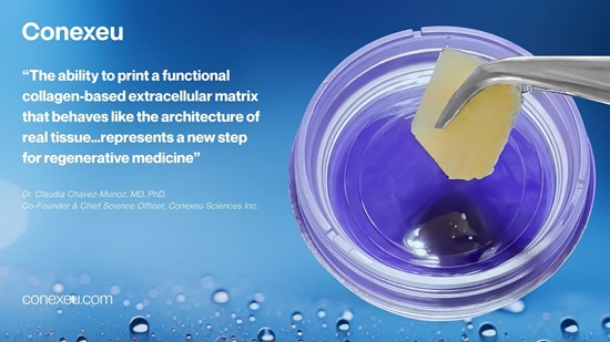 Cannot view this image? Visit: https://images.newsfilecorp.com/files/11946/275261__3d_printing_bioink_final_for_press_release_11_20_25_550.jpg