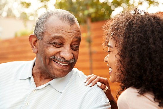 Cannot view this image? Visit: https://images.newsfilecorp.com/files/12042/301072_aging-parent-and-adult-child-conversation-seniorcareauthority_550.jpg