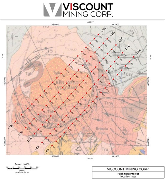 Viscount Mining TITAN MT Survey Confirms Significantly Large Conductive Anomaly Indicating Likely Porphyry at Silver Cliff, Colorado