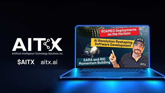 Cannot view this image? Visit: https://images.newsfilecorp.com/files/5243/262776_aitx-highlights-ai-software-roameo-250818-1920x1080_550.jpg