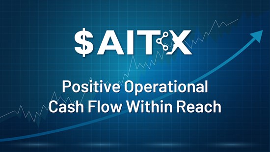 Cannot view this image? Visit: https://images.newsfilecorp.com/files/5243/274912_aitx-cash-flow-positive-251118-1920x1080_550.jpg