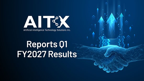 Cannot view this image? Visit: https://images.newsfilecorp.com/files/5243/305211_aitx-10q-fy27-260715-1920x1080_550.jpg