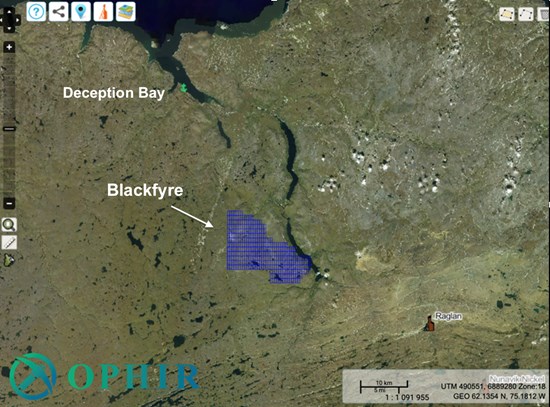 Cannot view this image? Visit: https://images.newsfilecorp.com/files/6338/308832_satelite%20image%20with%20labels_550.jpg