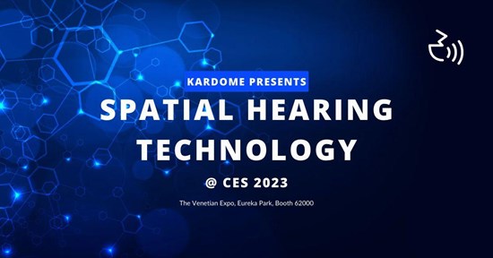 Kardome to Demonstrate Groundbreaking Spatial Hearing Voice Technology at CES 2023