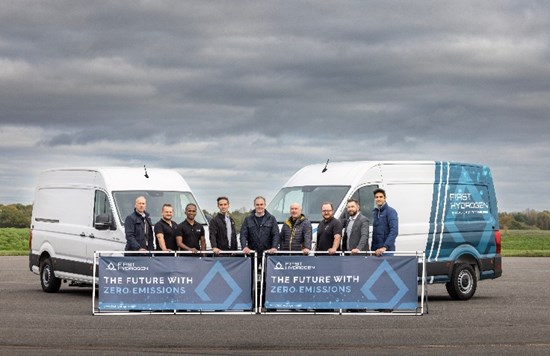 First Hydrogen Unveils Inaugural Green Hydrogen Vans