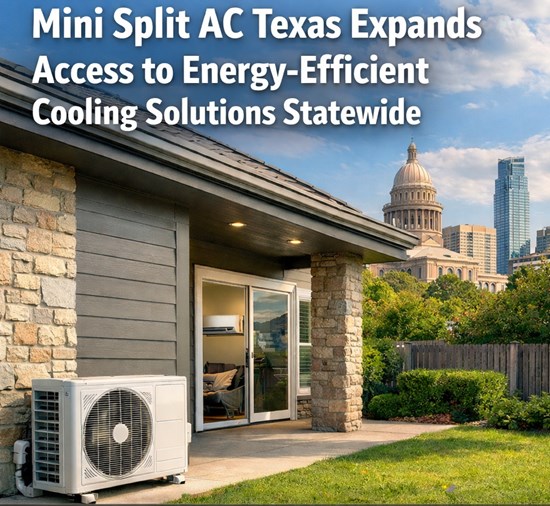 Cannot view this image? Visit: https://images.newsfilecorp.com/files/8530/292010_mini%20split%20ac%20expansion%20in%20texas_550.jpg