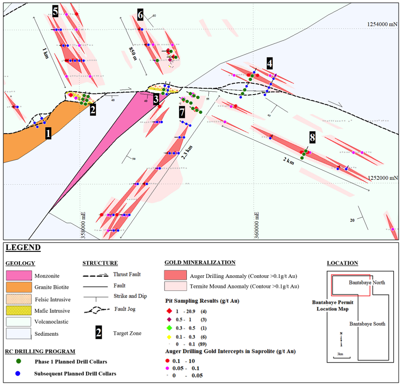 Gold Stock News: Sanu Gold (CSE: SANU) 2023 Drill Program Update: Drilling Underway at the Bantabaye Permit in Guinea, West Africa